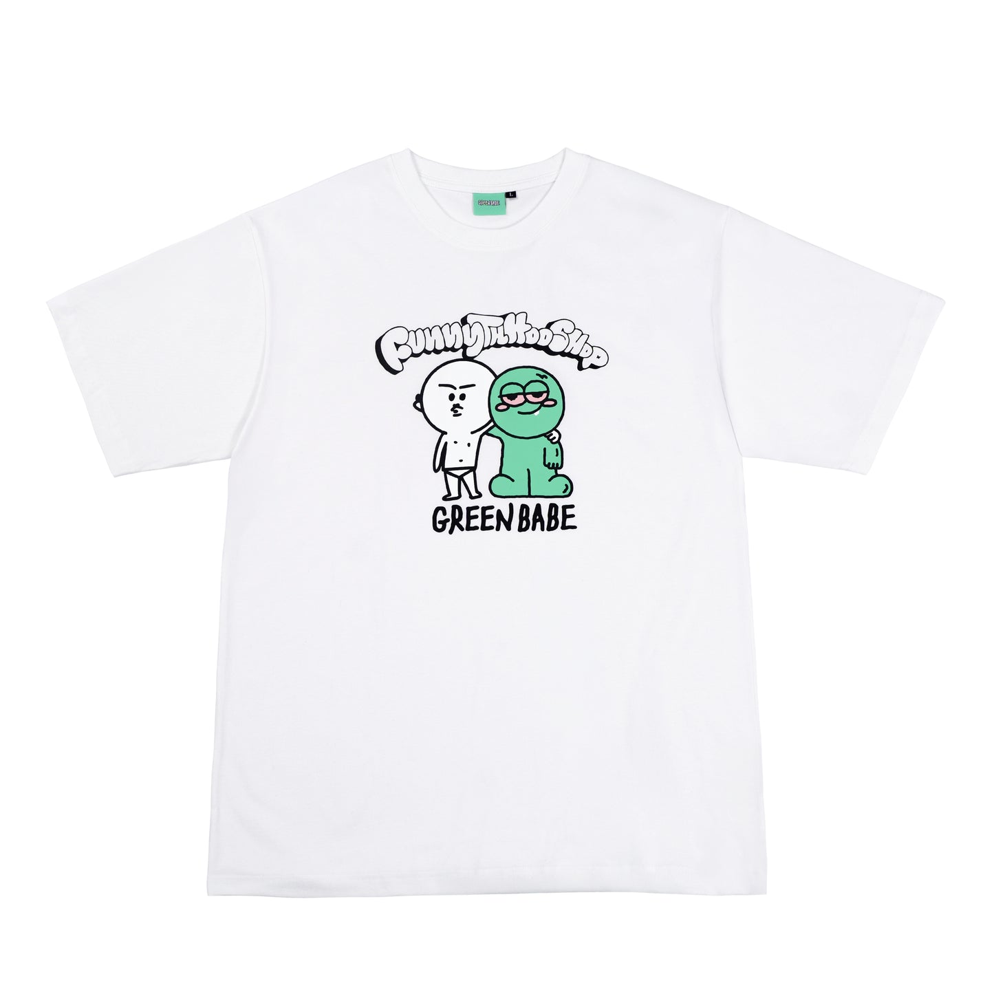 限量預購✮綠色寶逼X好笑刺青店✮TEE