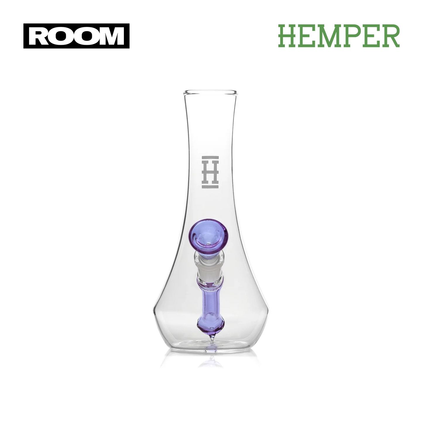 Hemper Vase Bong Glass Hookah Hookah (18cm)