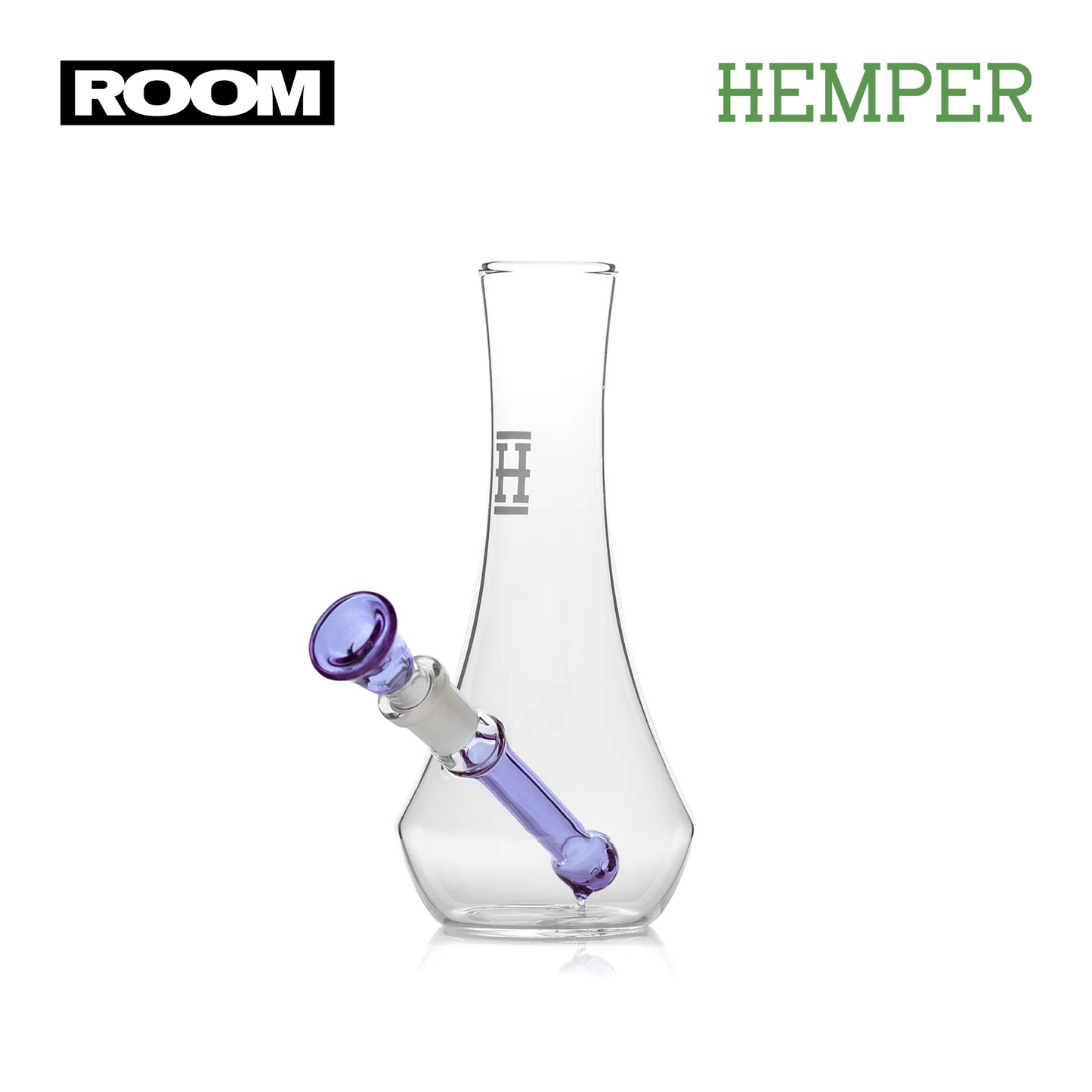 Hemper Vase Bong Glass Hookah Hookah (18cm)