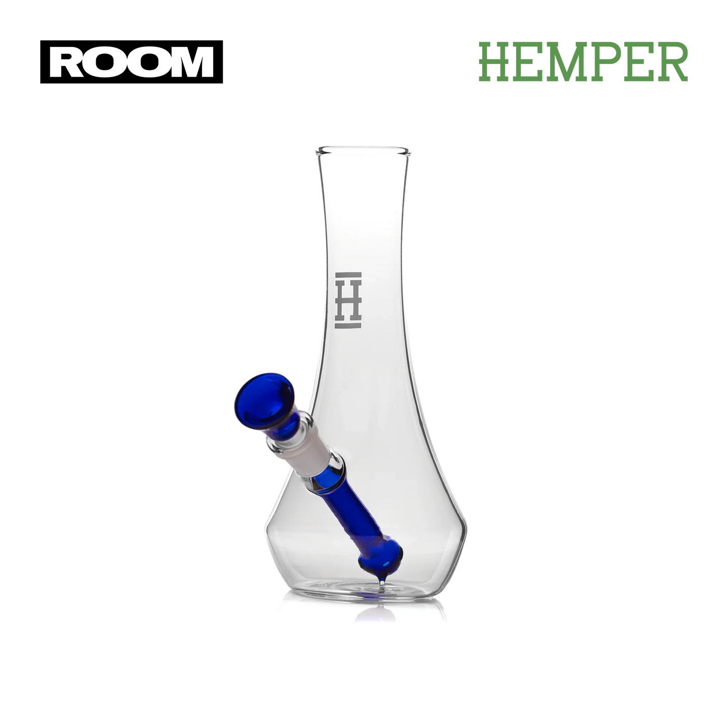 Hemper Vase Bong Glass Hookah Hookah (18cm)