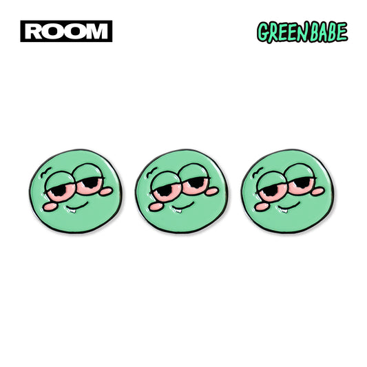 GREENBABE經典金屬別針3入裝